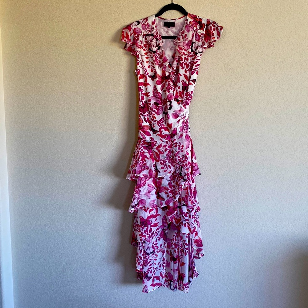 Hale Bob Floral wrap dress